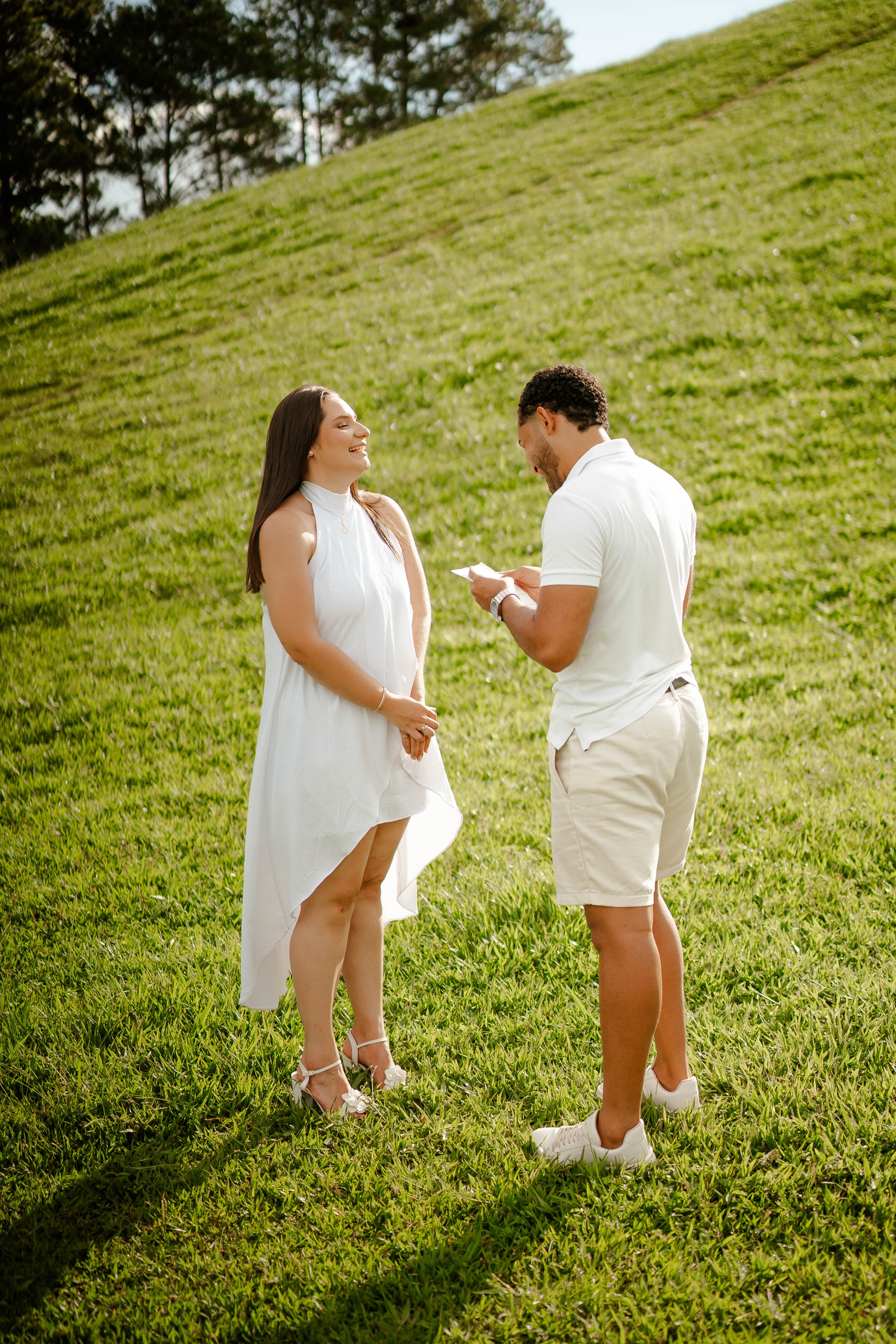 Hannah & João no Lago