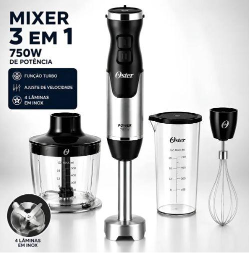 Mixer 3 em 1 Oster
